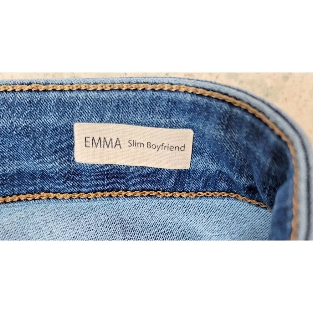 Mavi Blue Jeans‎ Women's 3x32 Emma Slim Boyfriend Stretch Denim Blue Jeans